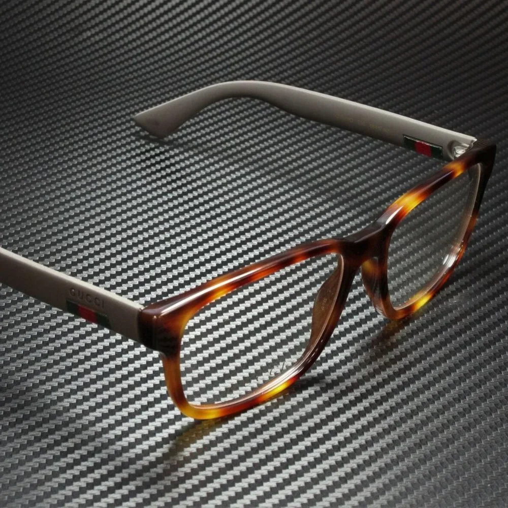 Gucci Grey Brown 55mm Eyeglasses
